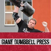 giant dumbbell press